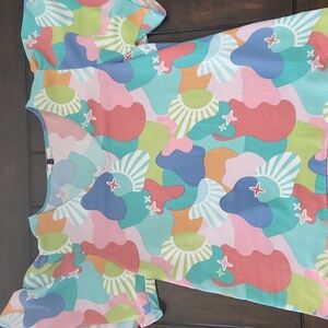 Michelle McDowell Paisley Fun Fun Fun Top Size L